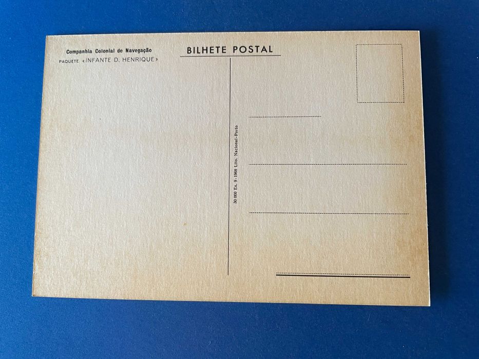 Lote 7 Postais Originais - Companhia Colonial de Navegação, Anos 60