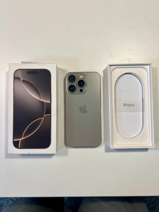 Apple iPhone 16 Pro 256GB szary - stan bardzo dobry