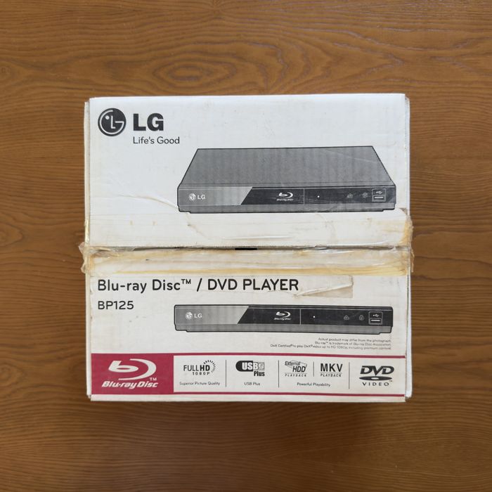 Leitor de Blue-Ray LG BP125 - NOVO
