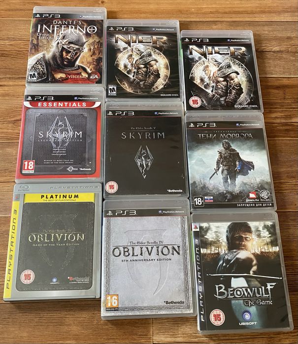 Sony PS3: Prototype Tekken Гарри Поттер, Rayman, Thor, Batman, Alien