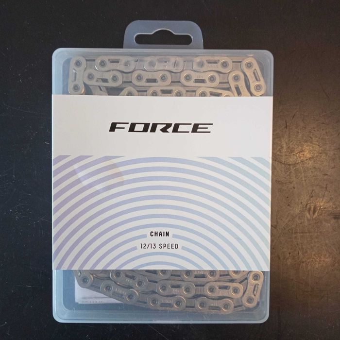 Corrente SRAM Force E1 Flattop 12s com PowerLock D1 126 Elos