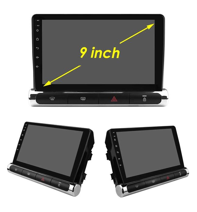 Rádio Android Citroën C3 C4 Aircross GPS CarPlay WiFi Bluetooth Câmara