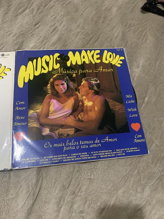 Vinil “Music to make love” - música para amar