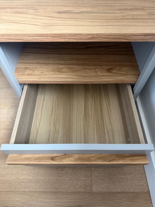 Conjunto Cama e mesinha cabeceira e colechao 212x126