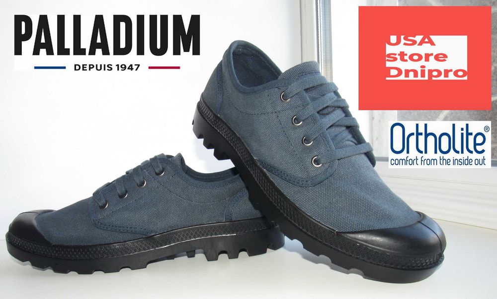Трекинговые кроссовки кеды Palladium Pampa Ox Low Organic II 42 (27см)