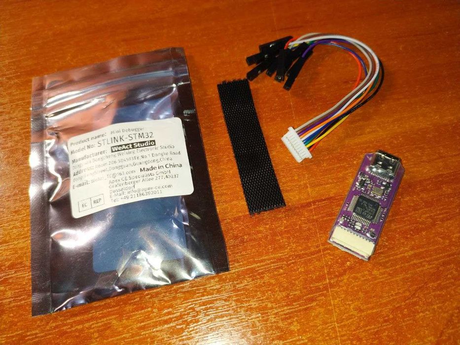 Программатор STM32 STLink-v2.1 отладочная плата SWD UART SWO
