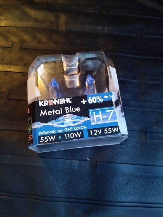 Lâmpada h7  como novas