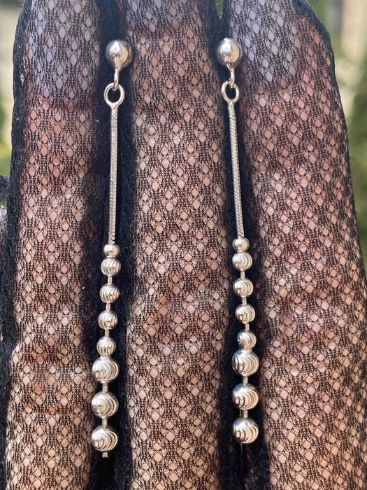 Стильні та довгі сережки, конго, комплекти