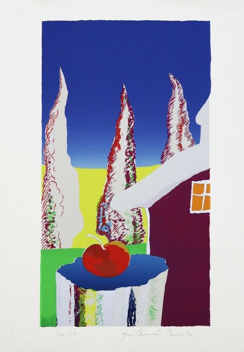 Quadro casa maçã  Guilherme Parente