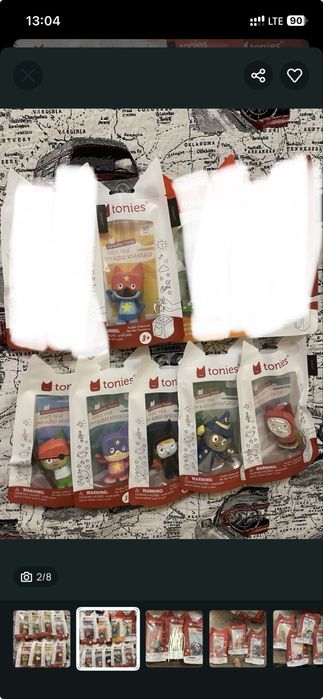 Англійські tonie для Toniebox