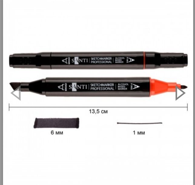 Набір маркерів Santi