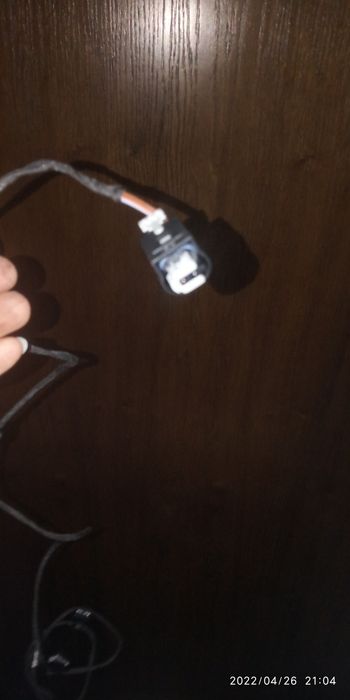 4 farolins de mínimos laterais em led com suporte e cabo(novos)