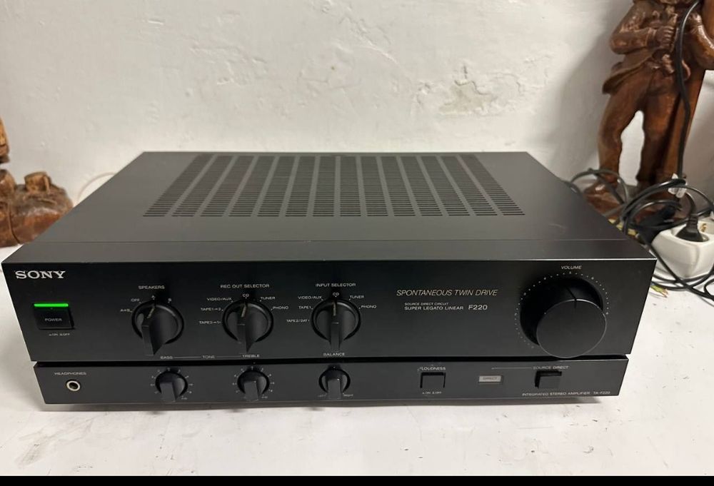 Stereo Wzmacniacz Sony TA F - 220, 2*80 Wat! Japan!