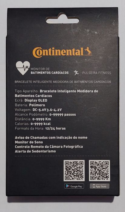 Pulseira fitness continental