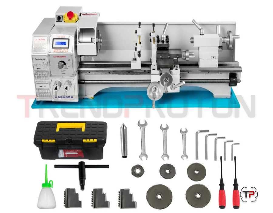 Torno Mecânico p/ Metal 210x600mm Oferta de Lunetas