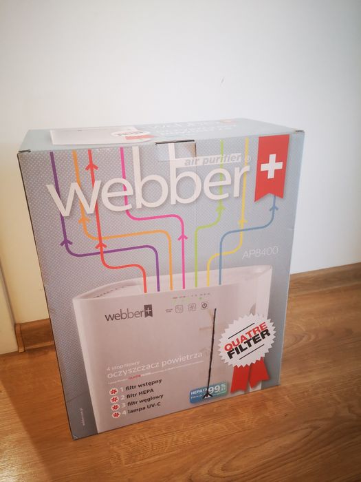 Oczyszczacz Webber AP8400. Wymieniony filtr! Stan idealny