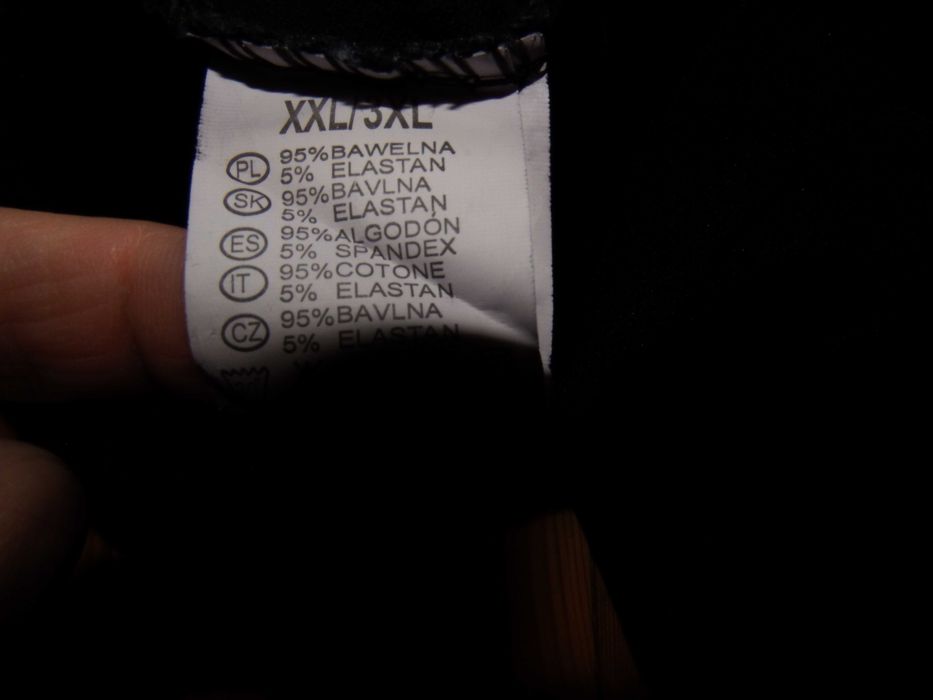 Spodenki damskie elastyczne rozm. S czarne