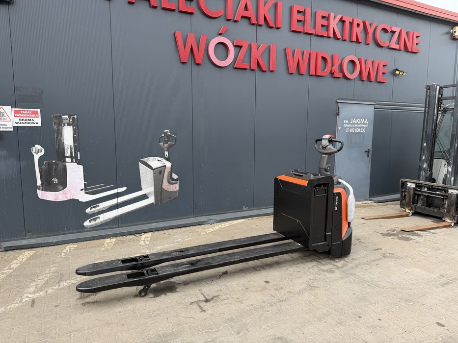 Paleciak elektryczny Toyota BT Lpe 2000 kg 2018 r widły 240 cm wózek