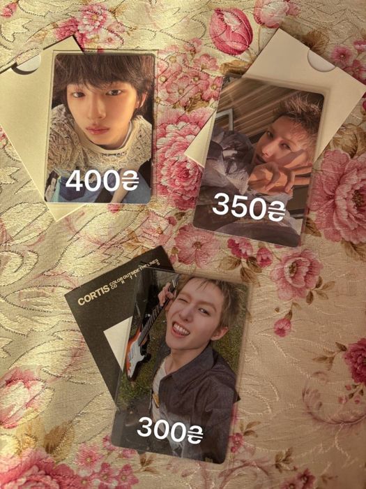 Оригіналні картки CORTIS!