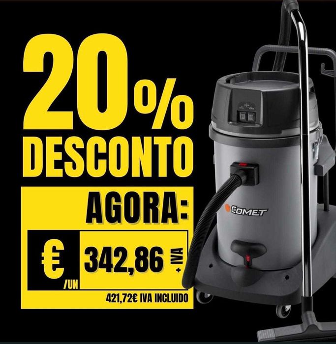 Aspirador CVP 378 PBH 220-240V/50-60HZ Comet
