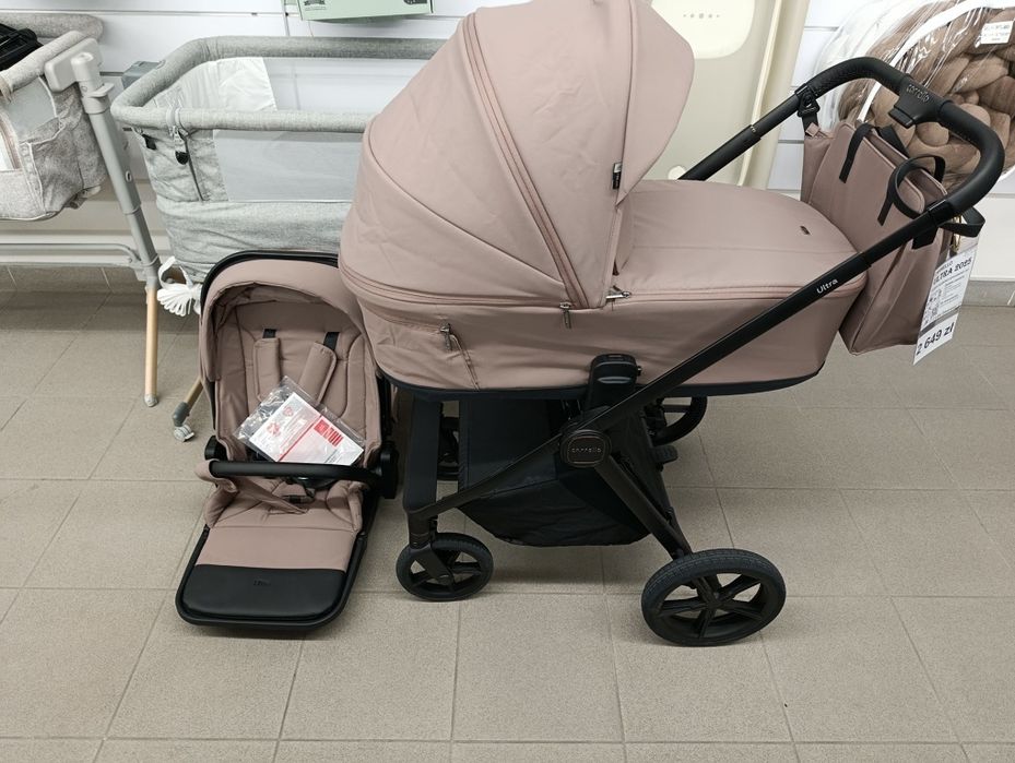 Wózek dziecięcy Carrello Ultra 2w1 różowy z ekspozycji kspozycji