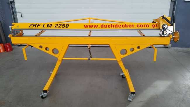 Mobilna zaginarka, giętarka 3250/0,8 + NÓŻ Dachdecker