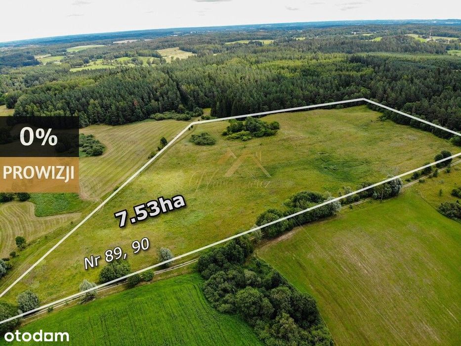 7,5 ha | Jagiele, Gm Banie Mazurskie