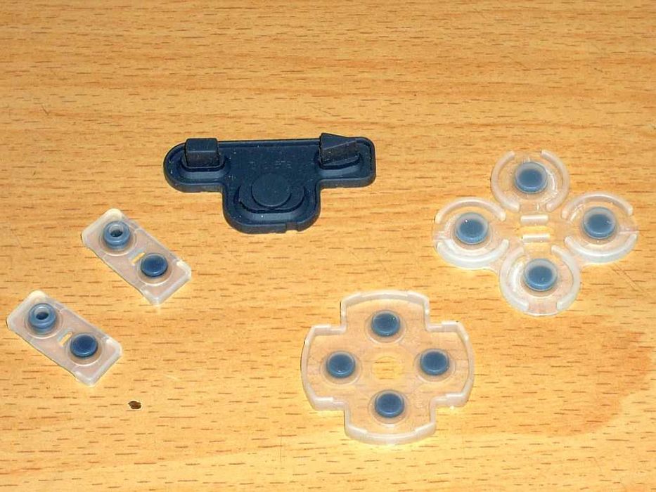 Oryginalny zestaw gumek pod przyciski pada Sony PlayStation 3
