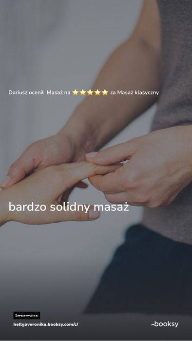 Dobry masaż dla Ciebie