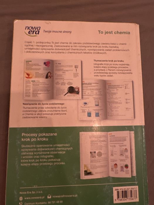 Podręcznik To jest chemia 1 Lo technikum z.podstawowy