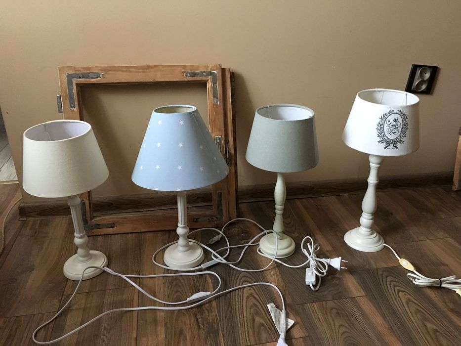 Lampa mosiezna miedziana Boho Art deco styl loft retro