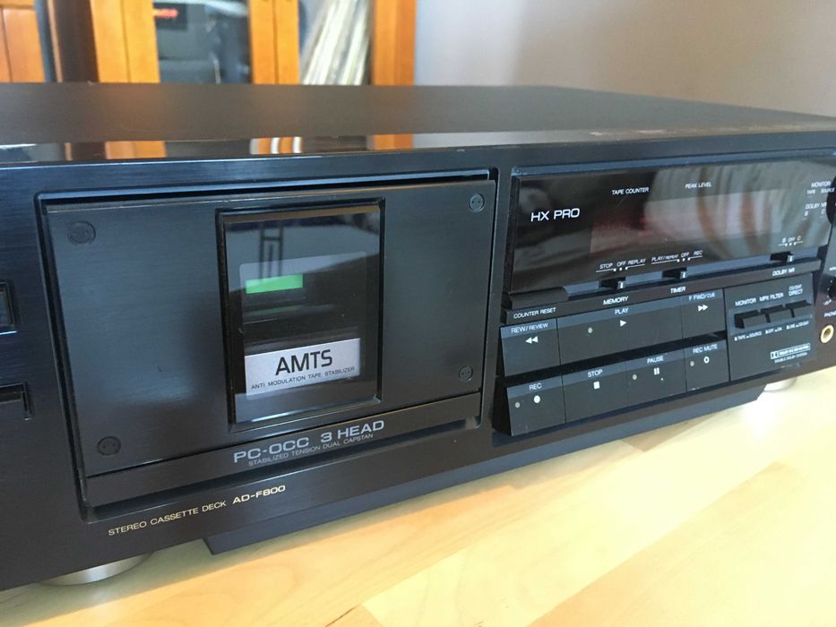 Magnetofon deck Aiwa AD-F800 wysoki model idealny.
