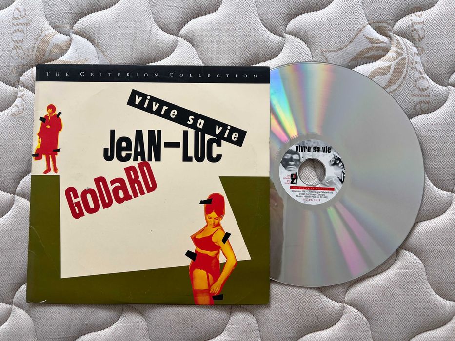 Filme Vivre Sas Vie JL Godard: Criterioum Laser disc Collection
