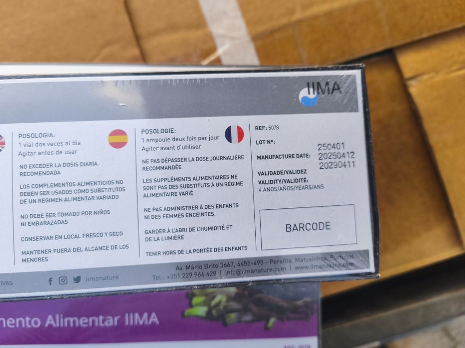 3x embalagens Angelica suplemento alimentar