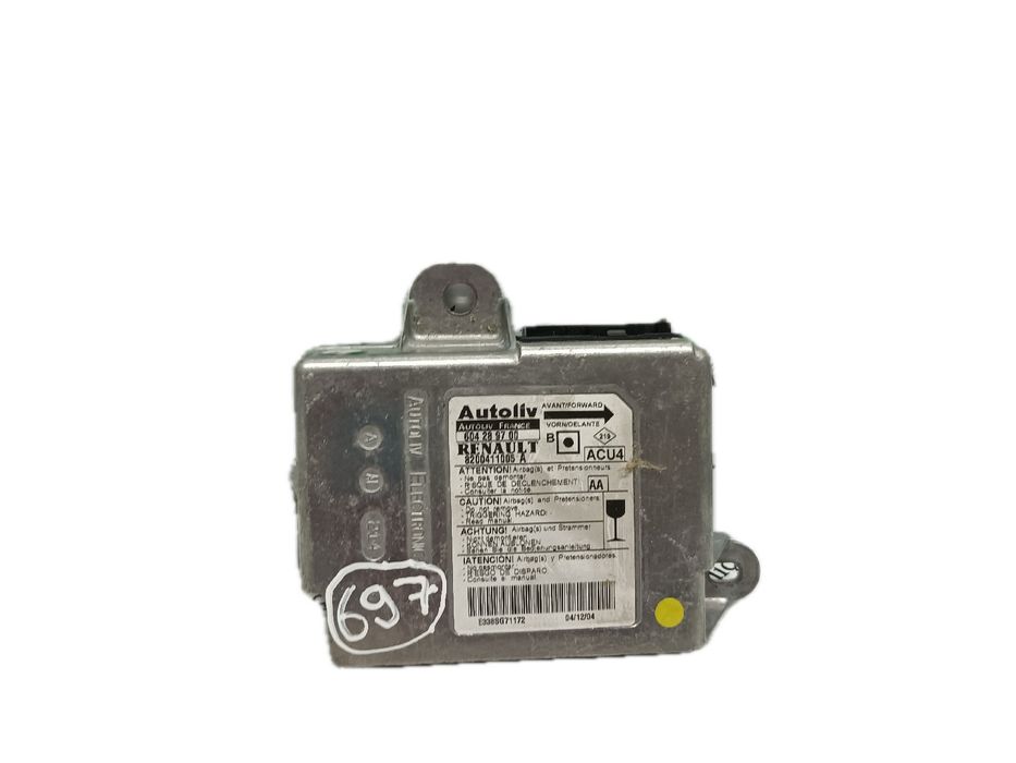 Centralina airbag RENAULT Megane II (BM0/1_, CM0/1_)
