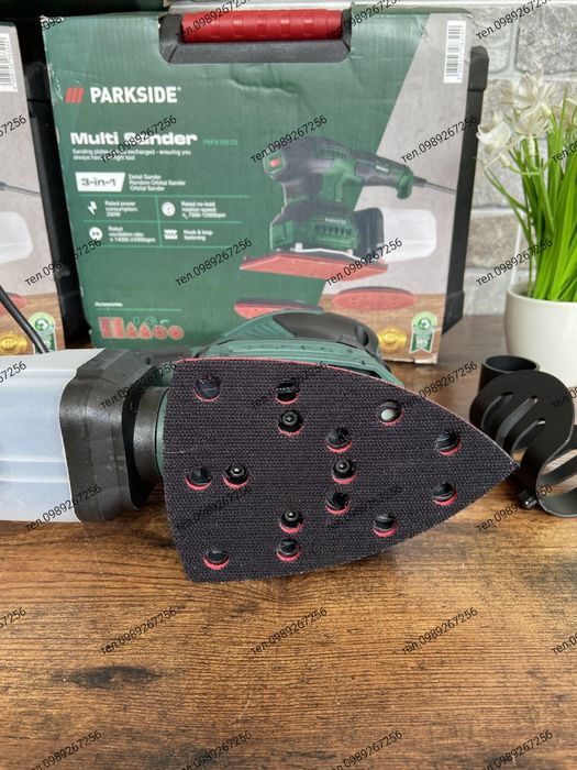 Шліфмашинка, ексцентрикова, шліфмашина эксцентриковая Parkside