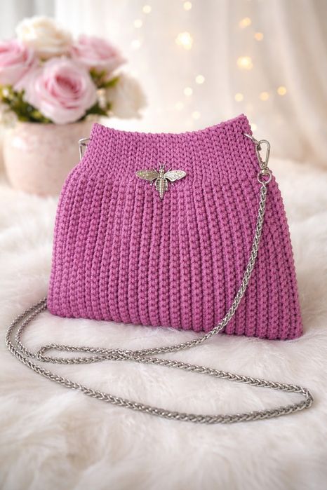 Torebka handmade ze sznurka