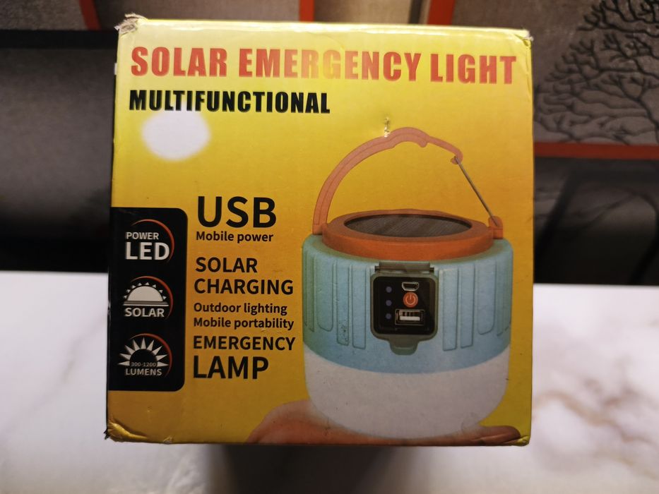 Кемпінгові лампа на акумуляторах з пультом