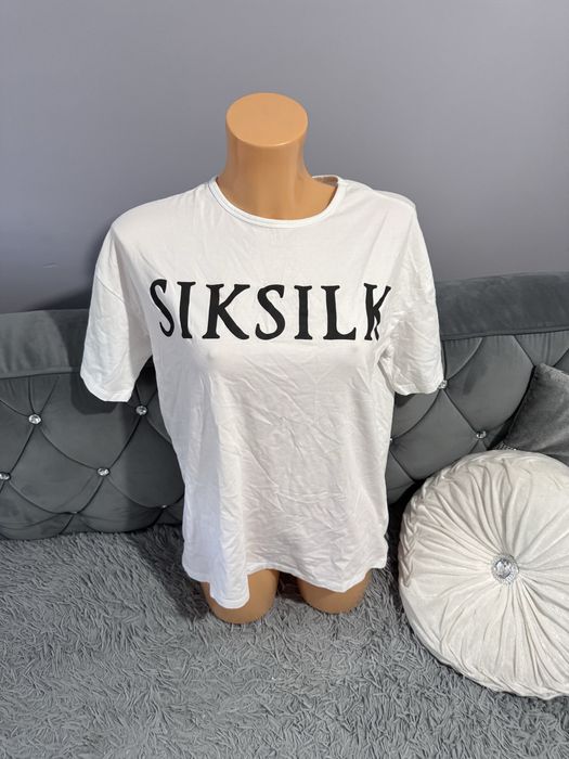 Koszulka SikSilk 164 biała nowa