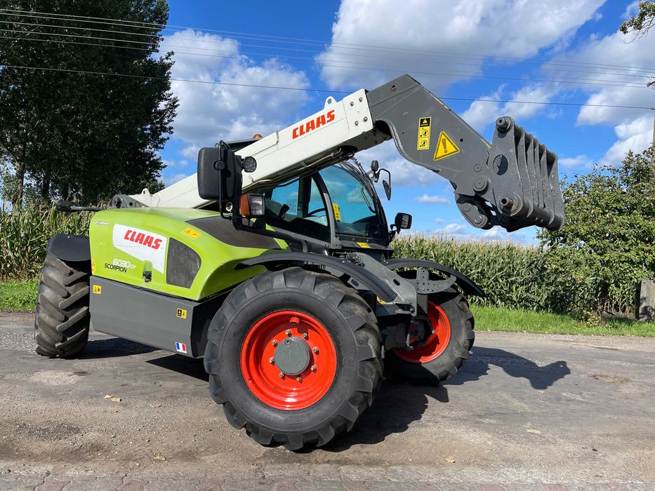 Ładowarka teleskopowa Claas Scorpion 6030 CP ROK 2014*Klimatyzacja,Pneumatyka do przyczep,Zaczep,Joystick*Gotowa do pracy*Cena Brutto! jcb merlo cat