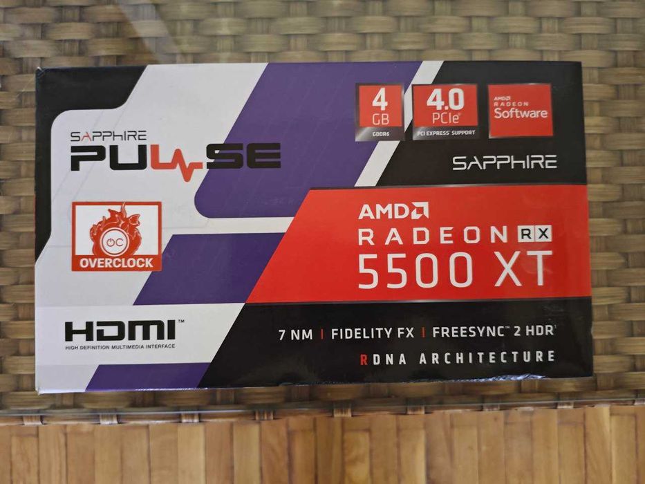 Відеокарта PULSE RX 5500 XT 4G GDDR6