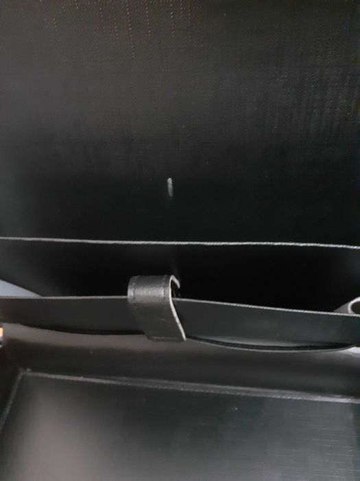 Damska skórzana czarna Aktówka Damska Elegancka z zamkiem szyfrowym