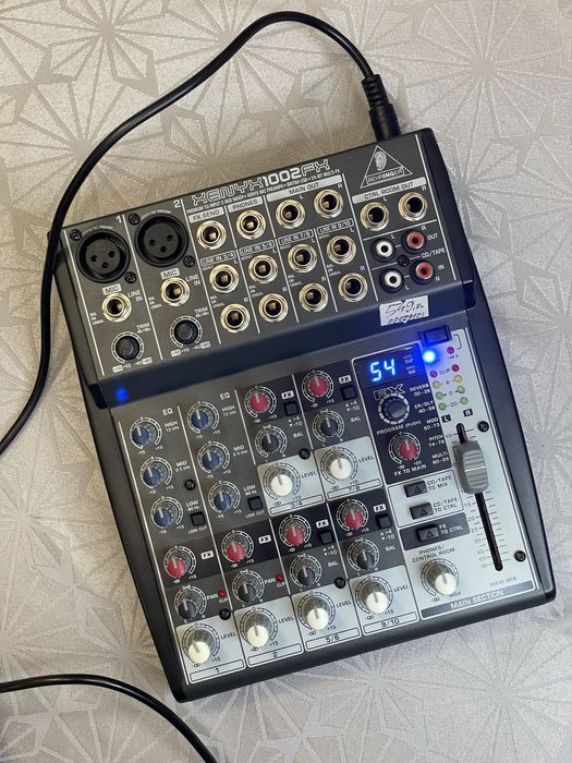 Behringer Xenyx 1002FX - mikser audio | bardzo dobry stan + kabel
