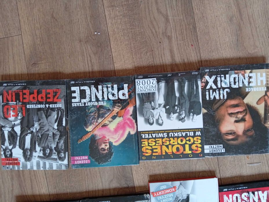 Legendy Muzyki( DVD) 16 pozycji ,4 nowe w folii