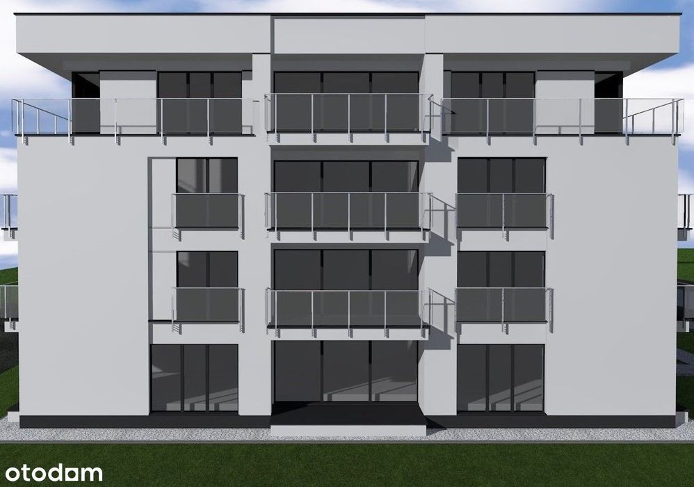 OSTATNI JUŻ BUDYNEK. Rezerwacja za 1% wartości apartamentu. 3 pokoje.