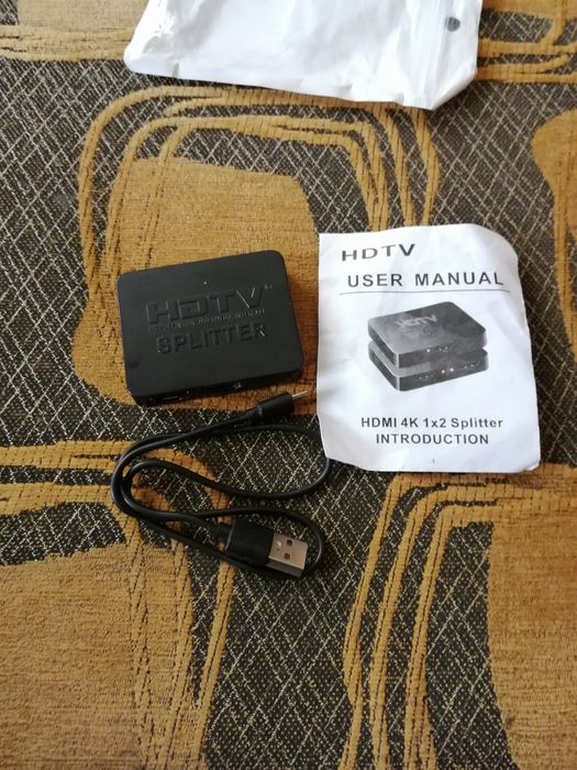 splitter HDMI 4K 1/2  nowe