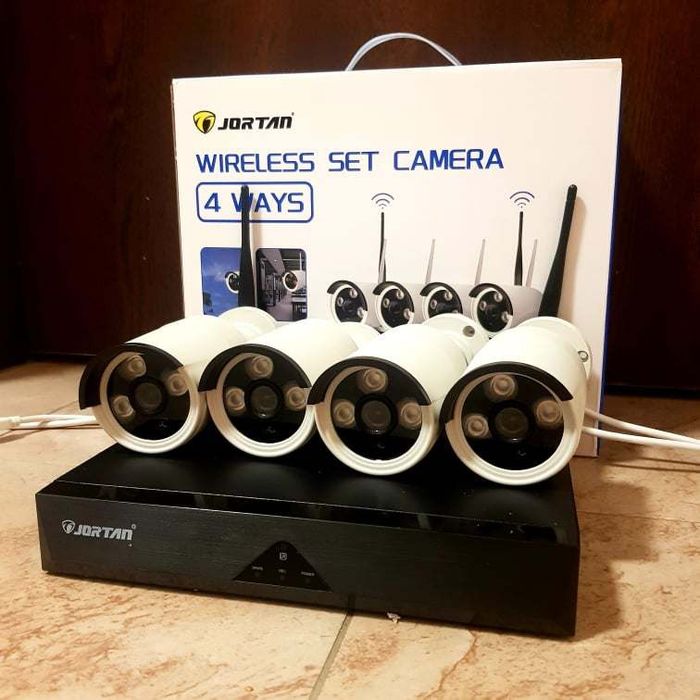 Zestaw monitoring 4 kamery