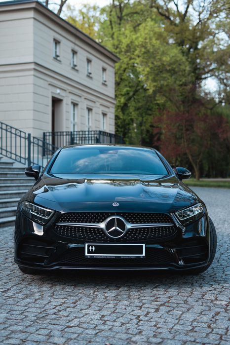 Auto do ślubu/wesela Piękny Mercedes CLS