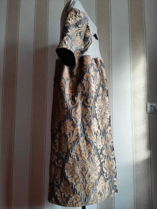 Платье теплое, осеннее, зимнее в стиле Бохо.