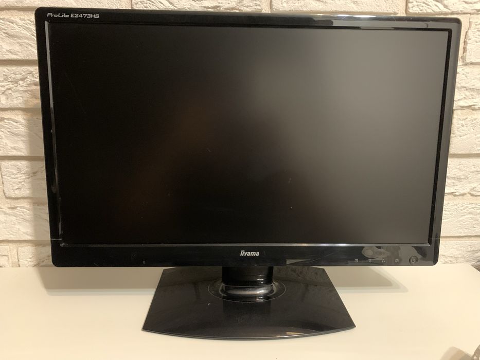 Monitor iiyama ProLite E2473HS 24" Full HD | 2x HDMI / DVI / VGA | 100% Sprawny